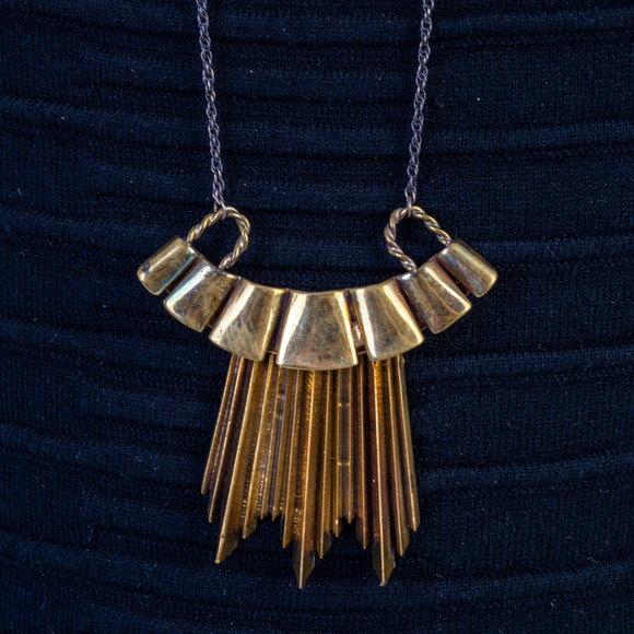 Aesa Necklace Women Gold - Picture 3 of 3